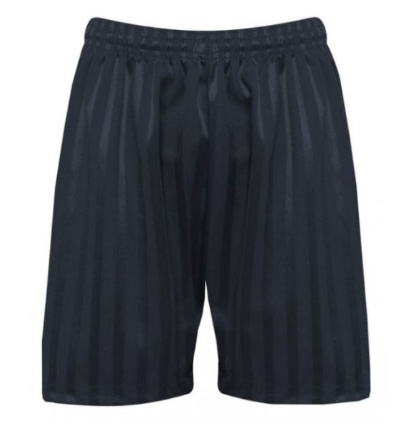 PE Striped Shorts - Navy