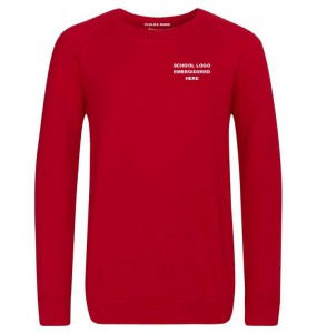 Classic Sweat Shirt - Red