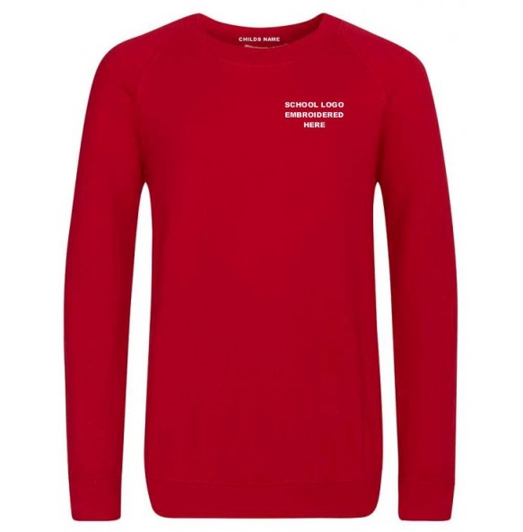 Classic Sweat Shirt - Red