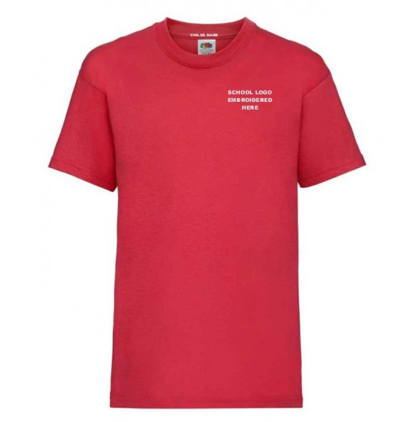Cotton T-Shirt - Red