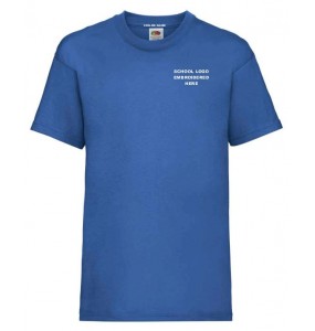 Cotton T-Shirt - Blue