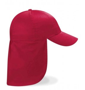 Protective Safari Cap - Red