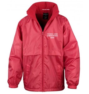 Fleece Lined Jacket - Red