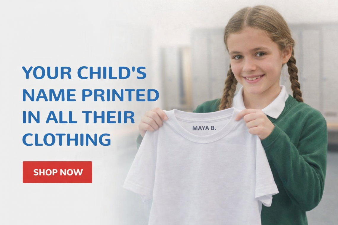 Name Printed Clothing
